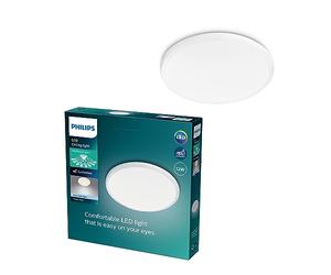 Philips LED Twirly Lampada da Soffitto, Luce Bianca Fredda, Bianco Satinato