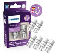 Philips LED Ultinon Pro6000 W 5W Con Street Legal 6000K 1-10Stk. Libera Scelta