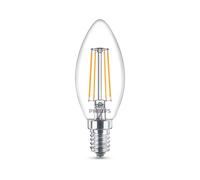 Philips E14 LED candela 4,3W bianco caldo filament Philips