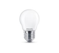 Philips LED goccia E27 2,2W, bianco caldo, opale Philips