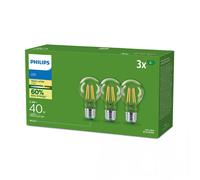 Philips LEDclassic Ultra Efficient, set da 3 A60 E27, 2700 K, 2,3 W, 8720169283862, A60 LEDclassic [Lampadine > Lampade a LED]