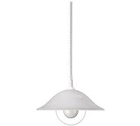 Philips Lighting 419243110 Fobes Sospensione Cupola in Vetro, Alabastro Bianco [