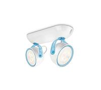 Philips Lighting 532323516 Dyna Lampada con 2 Faretti a LED, Blu