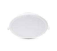 PHILIPS Lighting 5947131/E3, Faretto da Incasso LED Meson, Equivalente a 24 W, 40K, Luce Bianca Calda, Non Dimmerabile, Bianco