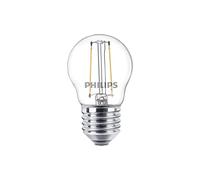 Philips Lighting 76329900 LED classe energetica A++ (A++ - E) E27 a forma di goccia, 2 W = 25 W, bianco caldo (Ø x L) 4,5 cm x