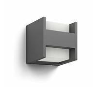Philips Lighting Arbour Lampada LED da Parete, Giardino ed Esterni, 4.5W, Antracite