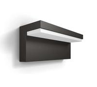 Philips Lighting Bustan Lampada da Parete da Esterno, LED, senza Sensore di Movimento, 2700 K, Grigio Scuro