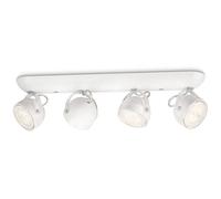 Philips Lighting Dyna Lampada con 4 Faretti, LED, Bianco