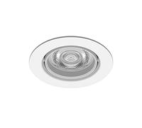 Philips Lighting Faretto da Incasso LED Impala, Equivalente a 6W, 27K, Dimmerabile, Bianco