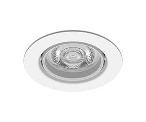 Philips Lighting Faretto da Incasso LED Impala, Equivalente a 6W, 27K, Dimmerabile, Bianco