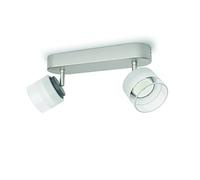 PHILIPS - FREMONT BARRA 2 FARETTI ACCIAIO SPAZZOLATO LED 2 X 4W