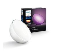 Philips Hue White and Color Ambiance, Lampada Portatile Smart Hue Go, Bluetooth, Dimmerabile, 6W, Bianco, Versione 2018