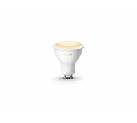 Philips Lighting Hue White Ambiance Faretto LED Singolo Connesso, con Bluetooth, Dimmerabile, Attacco GU10, 6 W