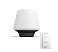 Philips Lighting Hue White Ambiance Wellness Lampada da Tavolo LED Smart, Attacco E27, 15 W, Lampadina e Telecomando Dimmer Switch Inclusi