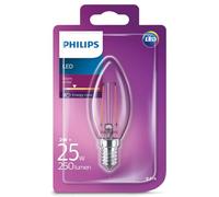 Philips Lighting Lampadina LED Classic Candela E14, 2 W, Bianco, 1 Unità (Confezione da 1)
