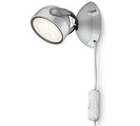 Philips Lighting myLiving Lampada con Faretto, Grigio
