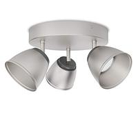 Philips Lighting Philips Spot LED Chrome Count-Illuminazione per Interni, Cromo, 13,7 x 22,8 x 22,8 cm