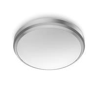 Philips Lighting Plafoniera con LED integrato Doris, per esterni, IP54, 4000K, Grigia