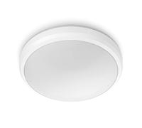 Philips Lighting Plafoniera Doris, per esterni, IP54, 4000K, Bianca