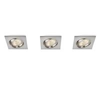 Philips Lighting Spot da Incasso, 3 Spot, Cromo Matt