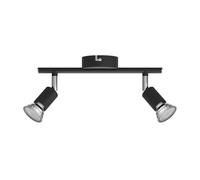 Philips LED Faretto Integrato Limbali, 2 Punti Luce, 50W, Nero - NUOVO