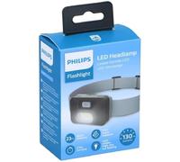 PHILIPS LINTERNA FRONTAL SFL1000H/10 130 LUMENS - REGULACION DE POTENCIA DE LUCES + ALARMA ILUMINACION + BATERIAS SFL1000H/10