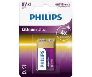 Philips Lithium Ultra Batteria 6FR61LB1A/10
