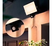 PHILIPS Lois Proiettore da esterno con Sensore, 50 W, 3000 K, Nero