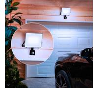 PHILIPS Lois Proiettore per Esterni con Sensore, 14 W, 5000 K, Antracite