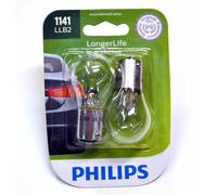 Philips Lampadine LongerLife 1141 – Due lampadine 18.43W – Luce retromarcia