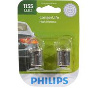 Philips LongerLife 1155 7.5W Due Lampadine Posteriore Lato Indicatore Parco Luce