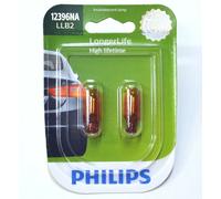Philips LongerLife 12396NA 5W Due Lampadine Anteriore Side Evidenziatore Luce
