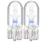 Philips LongerLife 12961 5W Due Lampadine Targa Piastra Luce Ricambio Upgrade