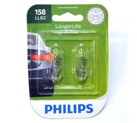 Philips LongerLife 158 5W Due Lampadine Anteriore Laterale Indicatore Luce T10