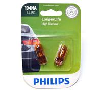 Philips LongerLife 194NA 4W Due Lampadine Anteriore Lato Marker Luce Spina Gioco