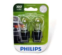 Philips LongerLife 3057 27/7W Due Lampadine Anteriore Giro Luci Parco Ricambio