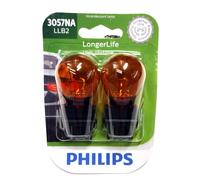Philips LongerLife 3057NA 27/7W Due Lampadine Retro Giro Signal Parco Ricambio