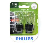Philips LongerLife 3156 27W Due Lampadine DRL Diurna Luce Ricambio Lampada Stock