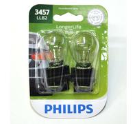 Philips LongerLife 3457LLB2 Lampadina 27/8W 2 Pezzi Freccia Posteriori