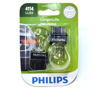 Philips LongerLife 4114 31.2/8.3W Due Lampadine Indietro Up Reverse Luce Orig.