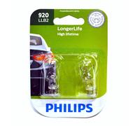 Philips LongerLife 920 15.36W Due Lampadina Interno Cargo Tronco Chiaro Ricambio