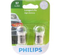 Philips LongerLife 97 9.3W Due Lampadine Posteriore Giro Signal Luce Ricambio