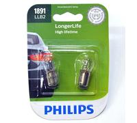 Philips LongerLife BA9s 1891 3.7W Due Lampadine Interno Step Porta Luce Ricambio