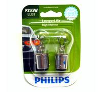 Philips LongerLife P21/5W 21/5W Due Lampadine Stop Freno Luce Ricambio Azione