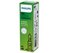 Philips Longlife Ecovision H1 Alogena 55W 12V Auto-Lampadine Lampadina Lampadine