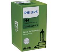 Philips Longlife EcoVision H4 Alogena 60/55W 12V Lampadine Auto