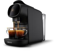 Philips L'OR Barista Sublime, Macchina da caffè Double Shot, 1-2 Tazze, Vassoio Raccogli Gocce Adattabile, Personalizza il tuo Caffè Preferito, Nero (LM9012/60)