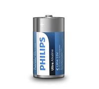 Philips LR14E2B/10, Ultra batterie alcaline, confezione da 2