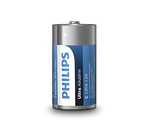 Philips LR14E2B/10, Ultra batterie alcaline, confezione da 2