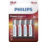 Philips LR6P4B/10, Power Batteria alcalina AA, Pacco da 4